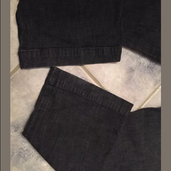 Coldwater Creek Dark Natural Fit Jean Trouser 8 - Picture 2 of 5